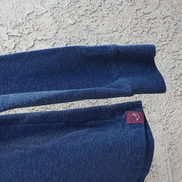 Alesbury Men's Sweater Large Tall Dark Blue - Picture 5 of 6